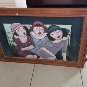 Painting in Wooden Frame